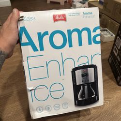 Melitta Aroma Enhance Drip Coffee Maker with Glass Carafe Melitta Aroma Enhance - Cafetera de goteo