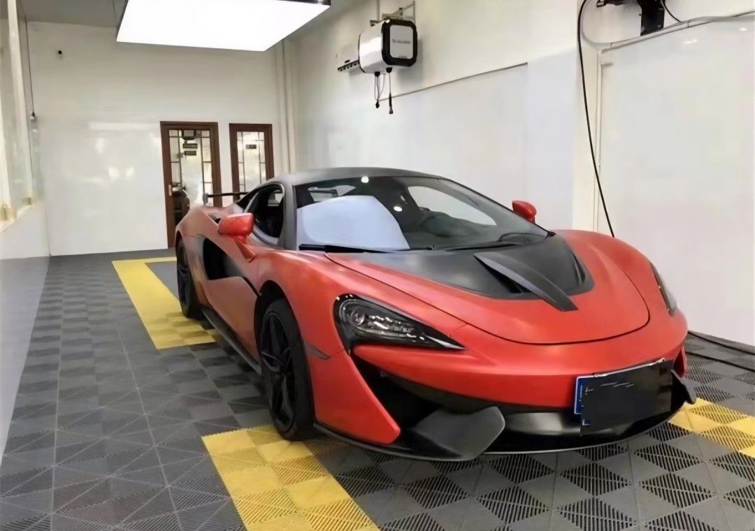 FITS MCLAREN 540C 570S 570GT CARBON FIBER FRONT BUMPER LIP SPLITTER DIFFUSER