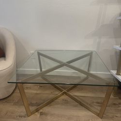 West Elm Cross-Base Coffee Table