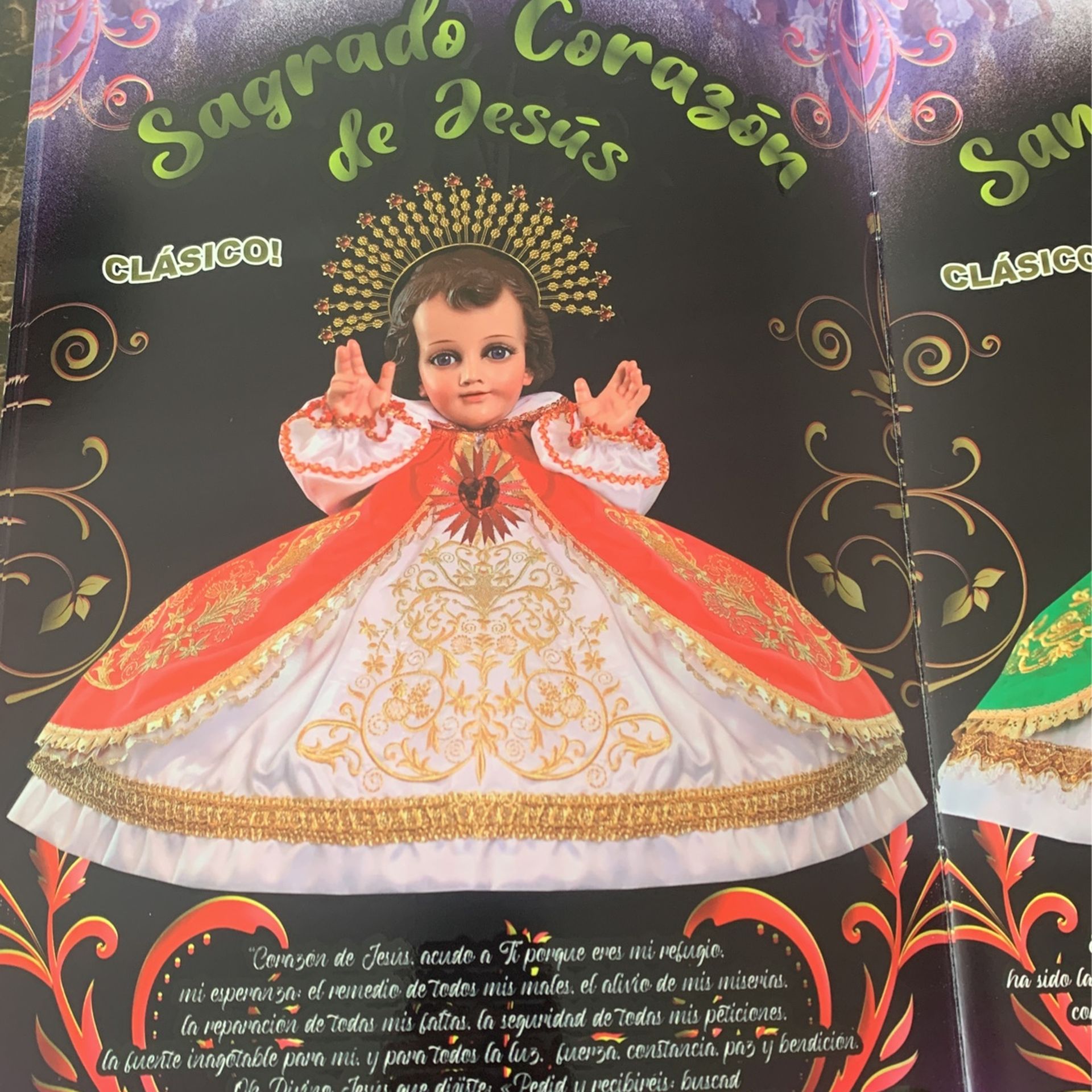 Ropa De Niño Dios Sagrado Corazon De Jesús