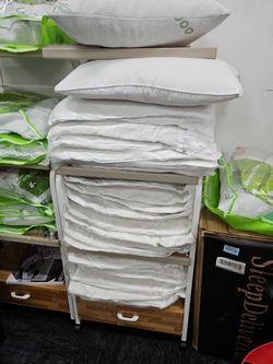 Brand new white color standard size pillow special