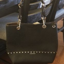 Reversible Studded Calvin Klein Bag