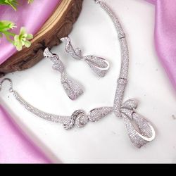 Premium Quality AD Necklace 