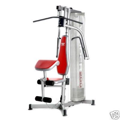 PICK UP ONLY--NO SHIPPING! WEIDER 200 PRECISION VERSA PRESS WEIGHT MACHINE WEIDER 200 PRECISION(PIC #1)--WEIGHT MACHINE--THIS WEIGHT MACHINE IS GR