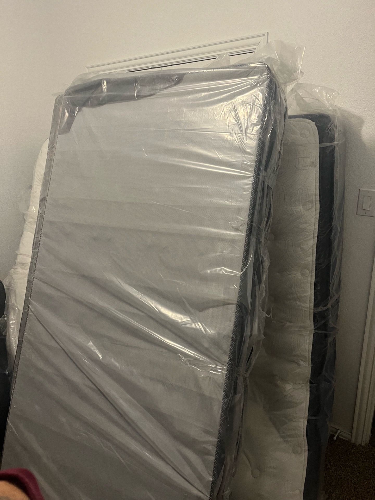 King size mattress and box spring