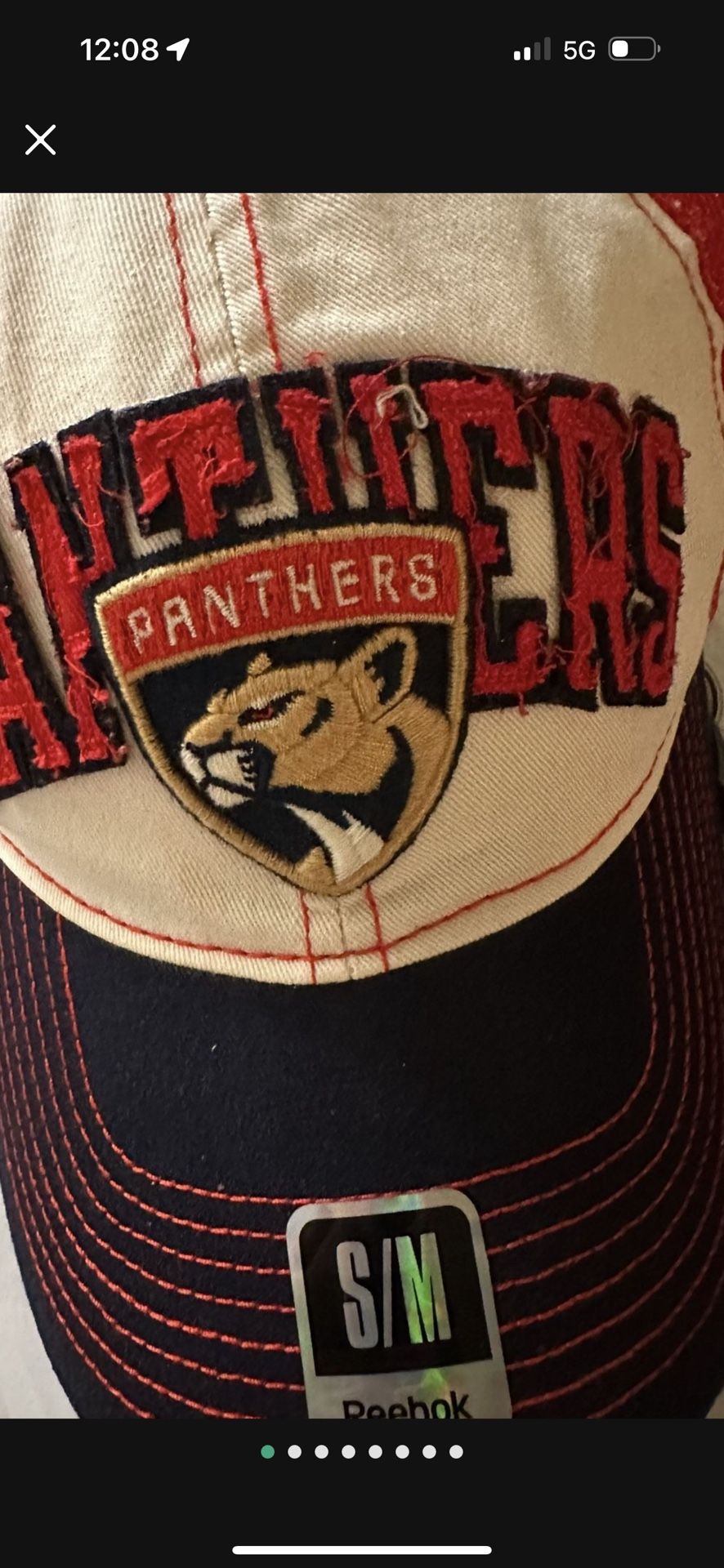 Stanley Cup Champion Florida Panthers Reebok Hat! Brand New Buy For Parade In Sunday