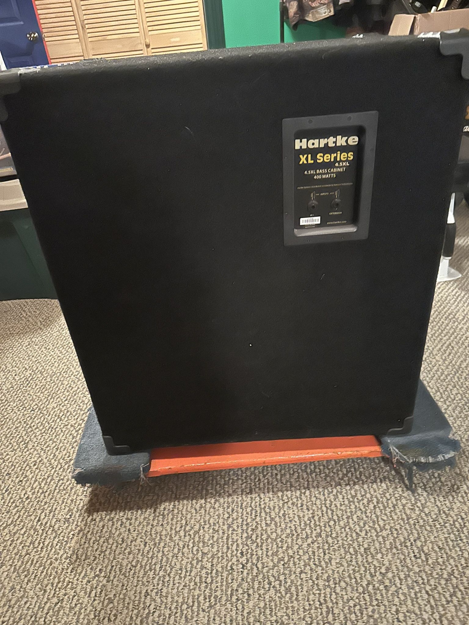 Hartke Xl 4-10 Cabinet & Fender Rumble 500 Head