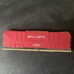 Crucial ballistix 8GB DDR4 Ram