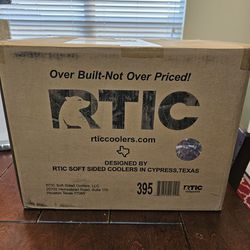 BRAND NEW IN BOX, NEVER USED RTIC SOFTPACK 30 COOLER