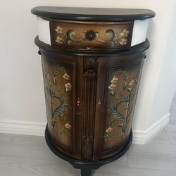 Half Moon Console Table $25