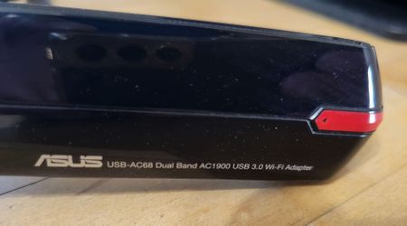 ASUS USB-AC68 Dual Band AC1900 USB 3.0 Wi-Fi Adapter