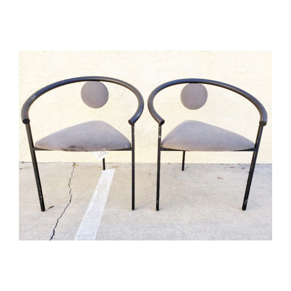 Set Of Two Modern Chairs