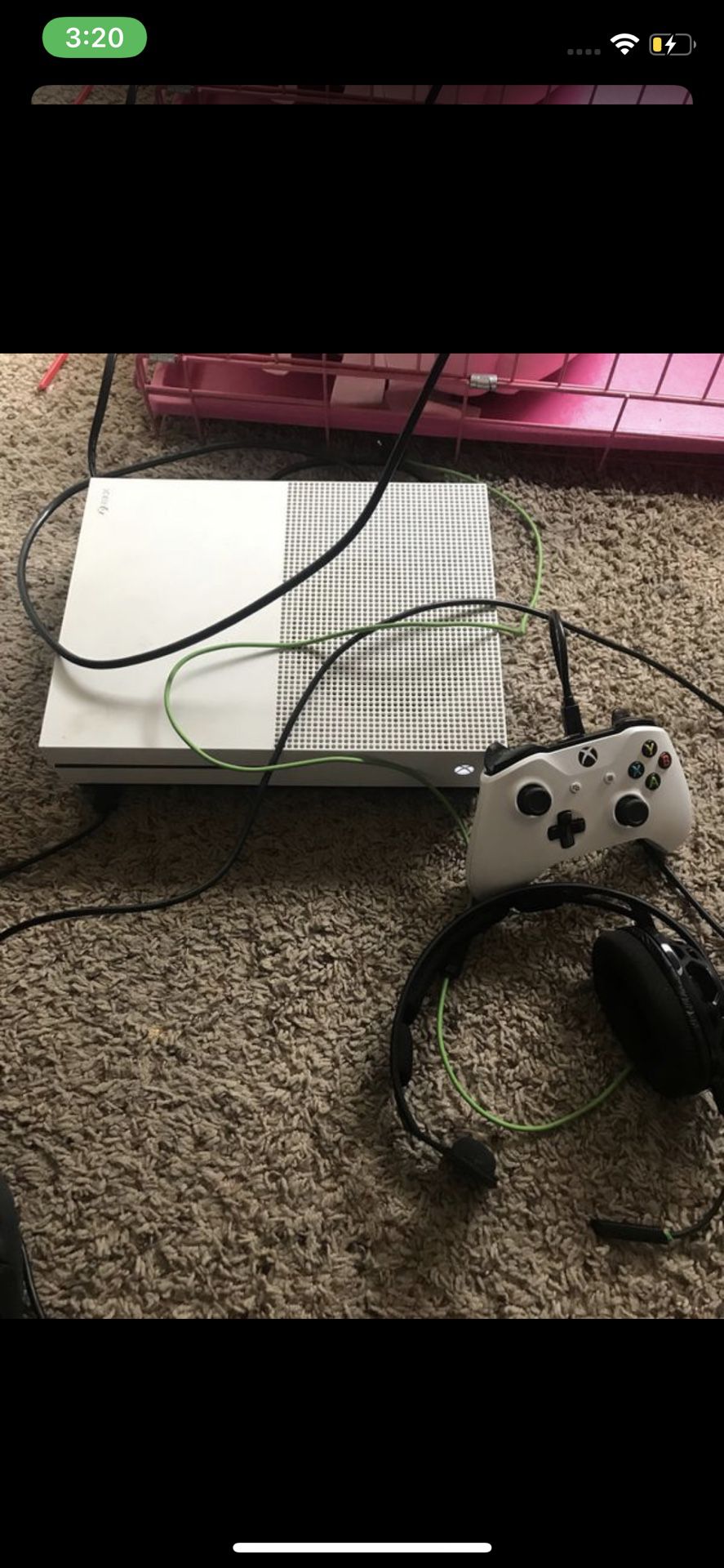 Xbox one S one controller 1 headset Xbox comes with 173 games