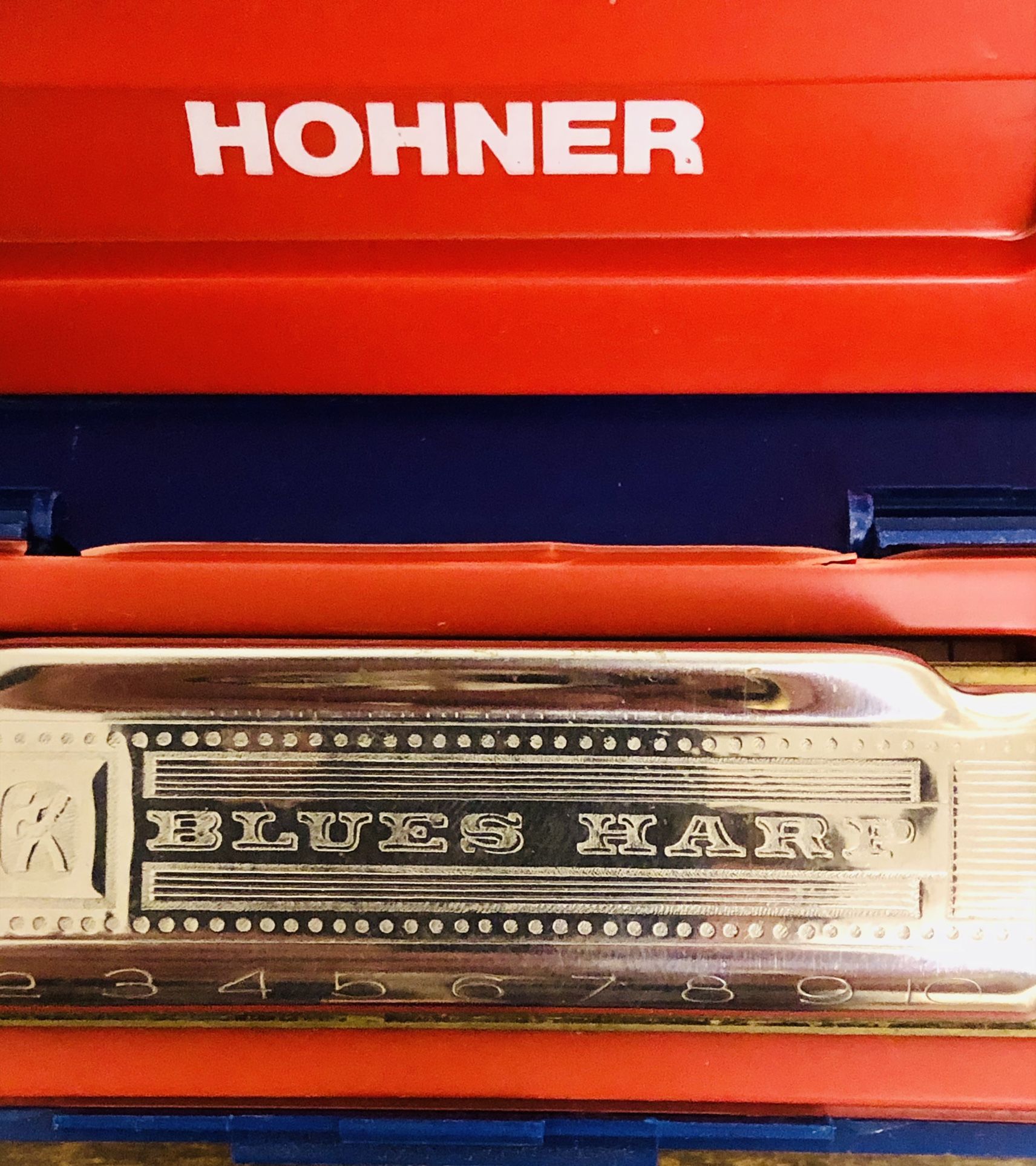 Vintage Honer Harp harmonica D Made In Germany