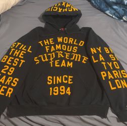 Supreme “World Famous Team” Hoodie XL