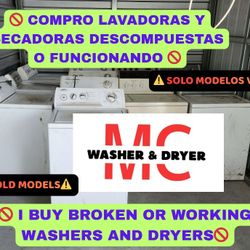 I BUY BROKEN WASHERS AND DRYERS ⚠️