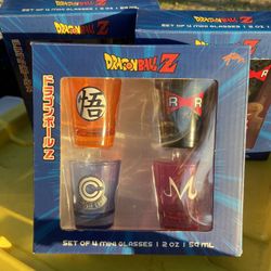 Dragon Ball Z Shot Glasses Set