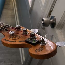 SX Custom Handmade Vintage Series Jazz Bass – Fair Condition 