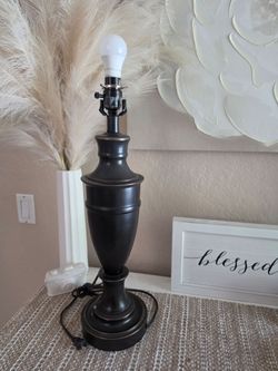 Lamp in Oil-rubbed Bronze 23" tall