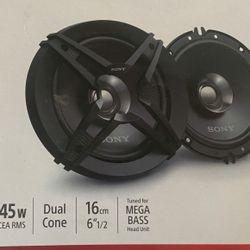6” 1/2 Sony Dual Cone Speaker