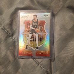 2024-25 Panini Select - Select Certified Insert (Silver Prizm) Victor Wembanyama