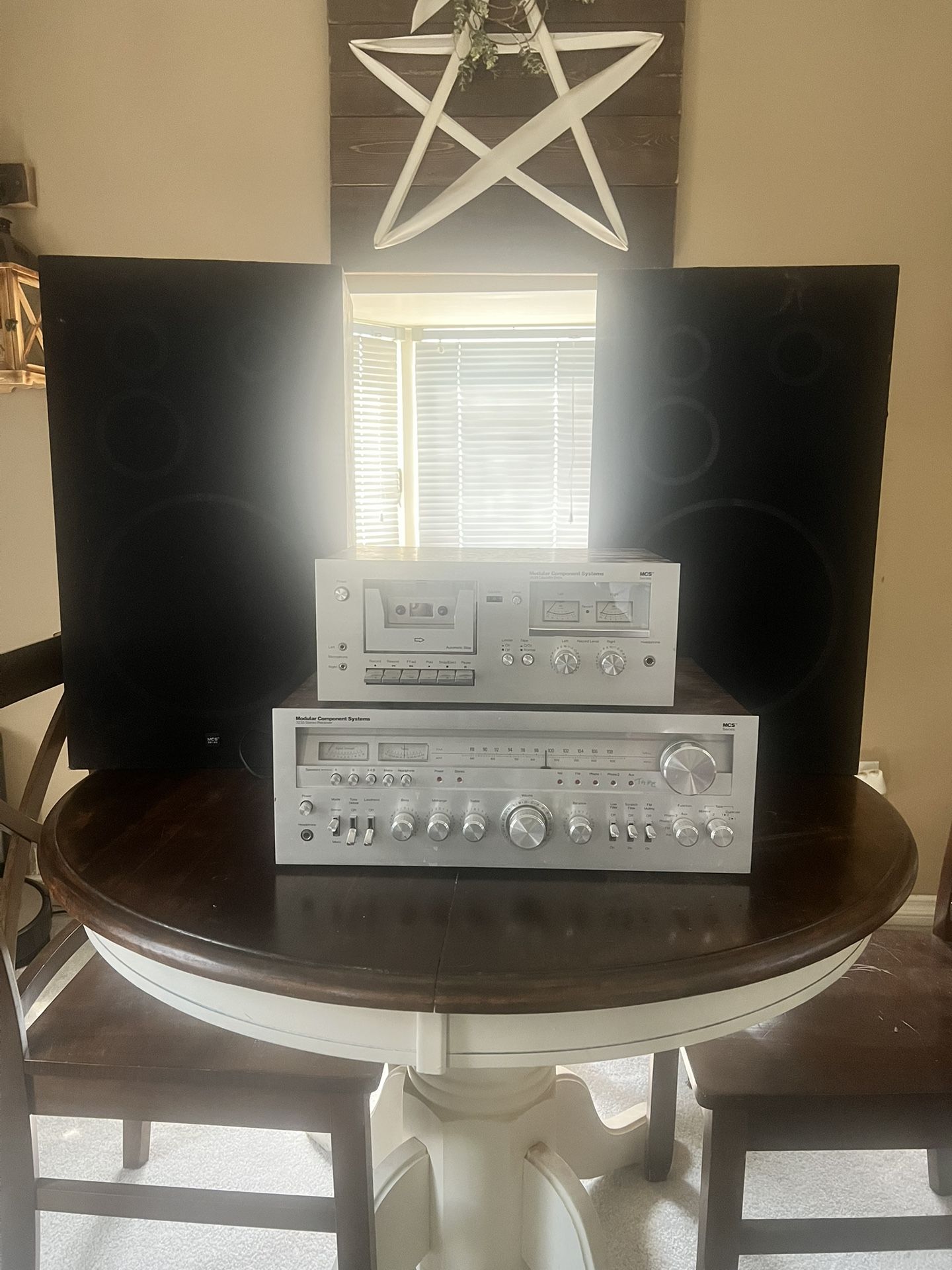 MCS Receiver/tape/speaker