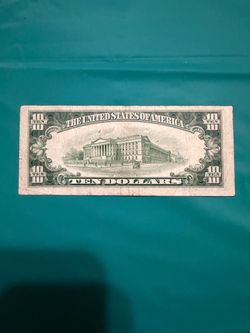 1950 $10 bill