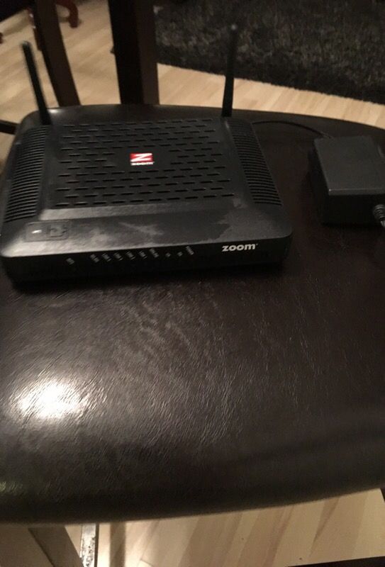 Zoom Router Modem Combo Zoom modem/router combo for Sale in Santee, CA - OfferUp