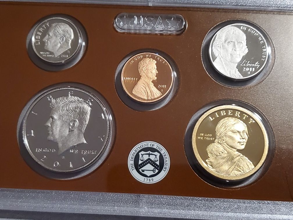 2011 U.S. Proof Set! 14 Coin Set!