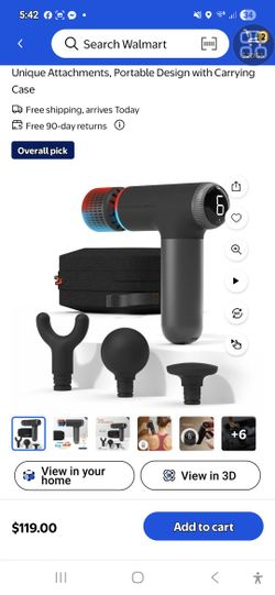 Sharper Image Heat/cool Massage Gun