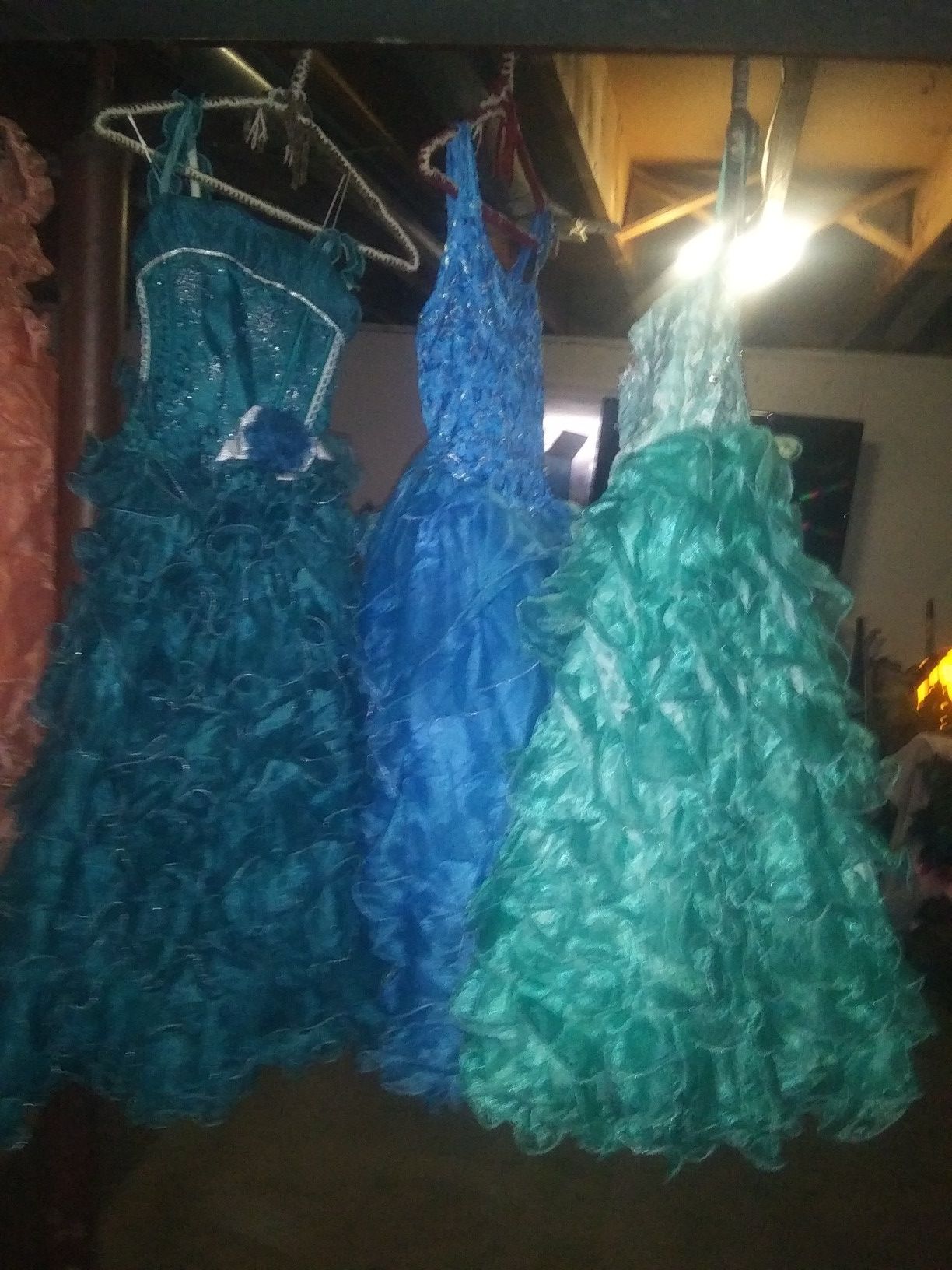 GIRLS SIZE 10 BALL GOWNS