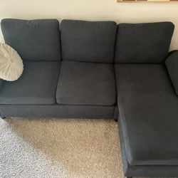 79.5” Wide Wayfair Dark grey Sectional Sofa