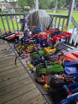 Paw Patrol Toys Lot