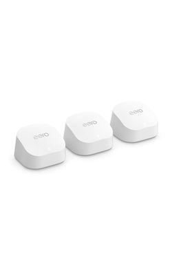 eero 6+ WiFi System 3-Pack Gigabit Mesh Router