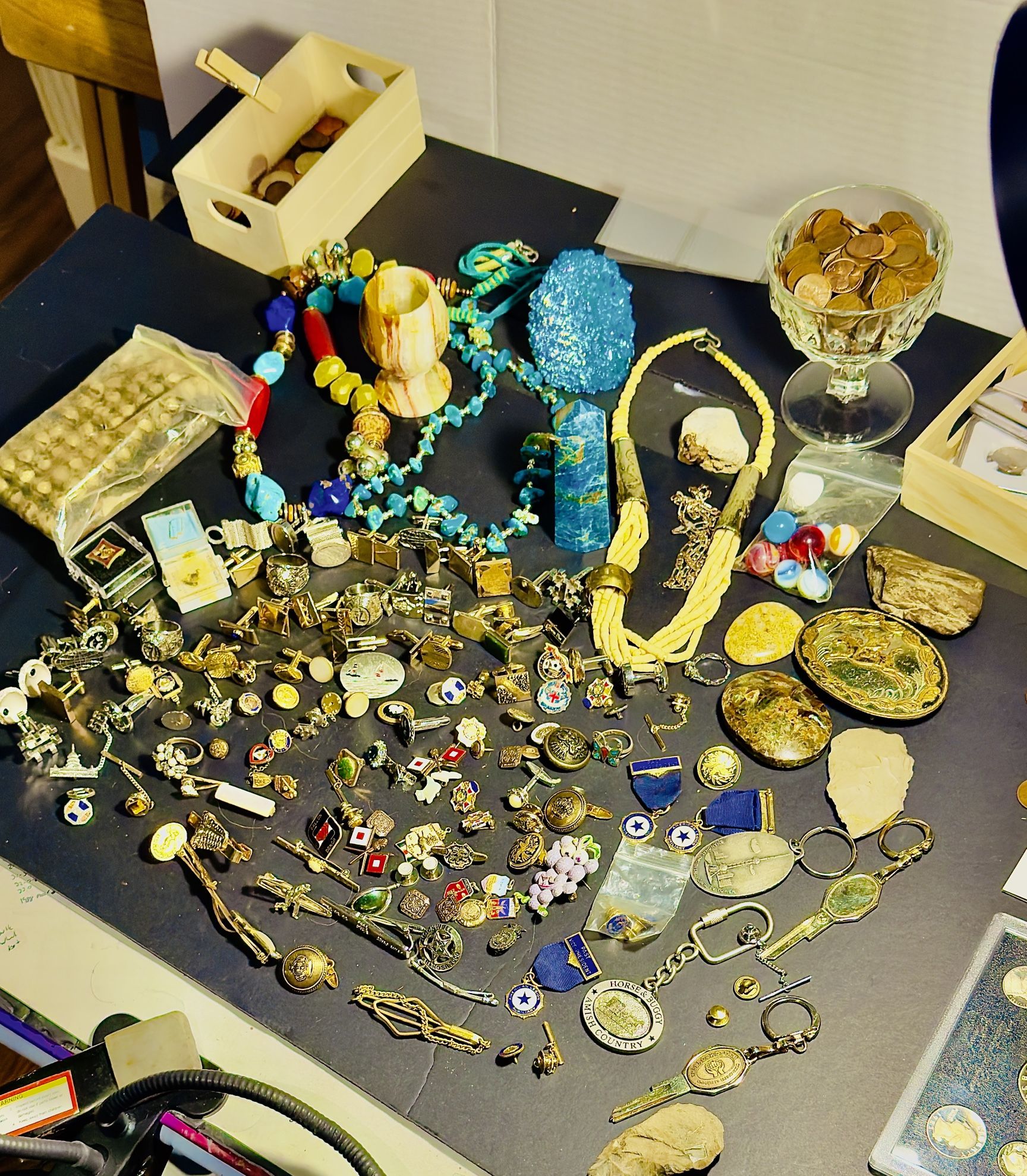 Vintage Antique Jewelry And Accessories Lot