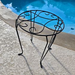 15h 13w Metal Plant Stand Pot Stand