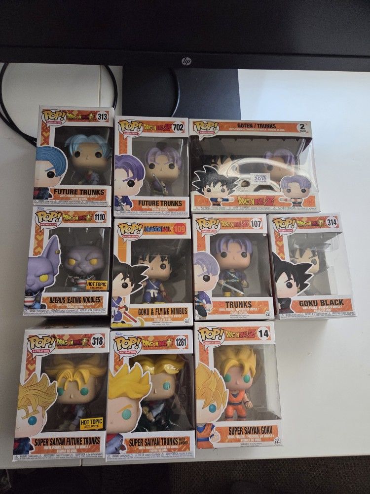 DragonBall Z Funko Pops