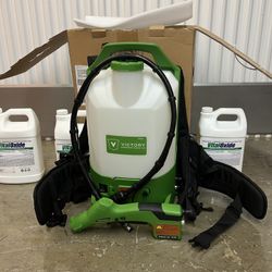 Sanitizing/Disinfecting Bundle (Victory Innovation Backpack Electrostatic Sprayer) Sanitizing/