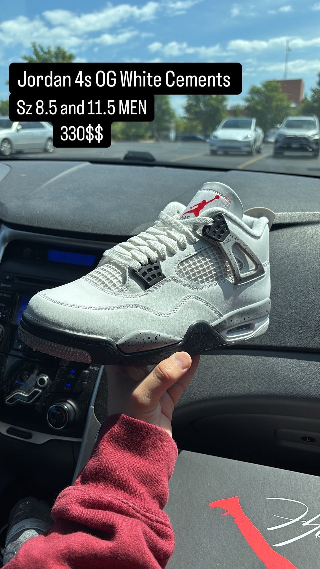 Jordan 4s Og White Cements