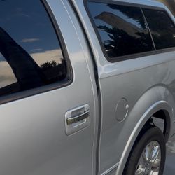 Ford F150 Silver Camper Top 