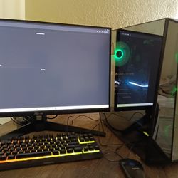 RTX 3060 Pc & Gaming Monitor 