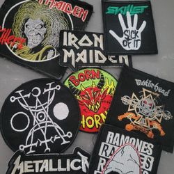Band Patches & Stickers 