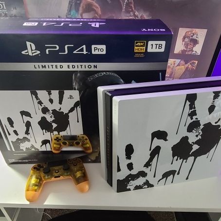 Death Stranding Ps4 Console Ps4 Pro 1tb Limited Edition