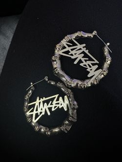 Stussy Bamboo Earrings 