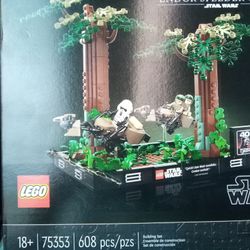 LEGO Star Wars Endors Speeder Chase 