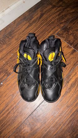Air Jordan 8 Black Yellow Sneakers