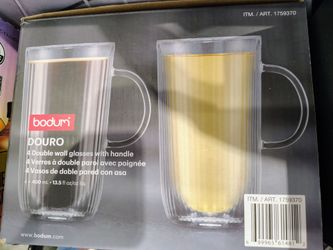 Bodum Douro Double Wall glasses