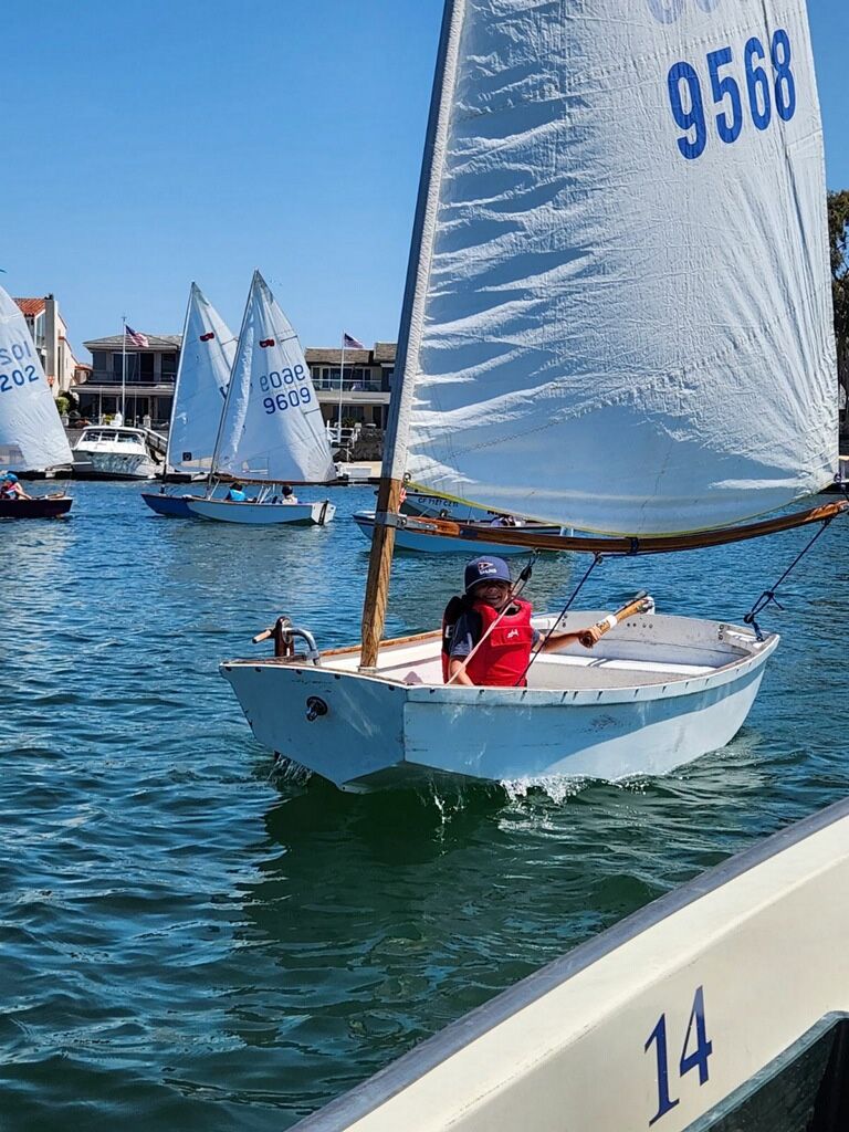 Sabot Sailboat