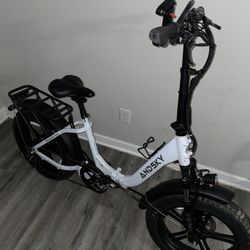 E Bike Andsky S700 White Black Model 