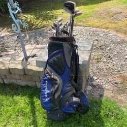 Left Handed Golf Clubs With Bag